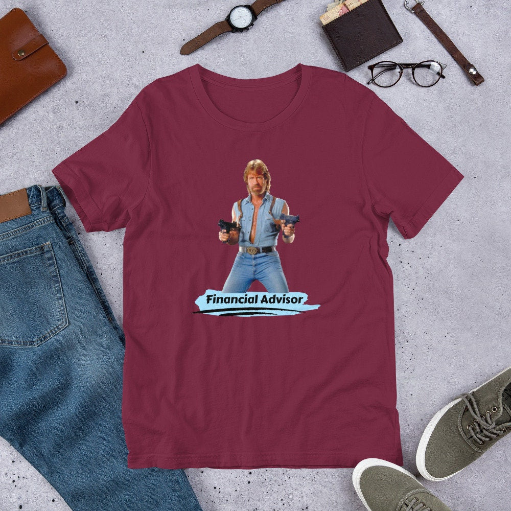 Chuck Norris Financial Advisor - T-Shirt