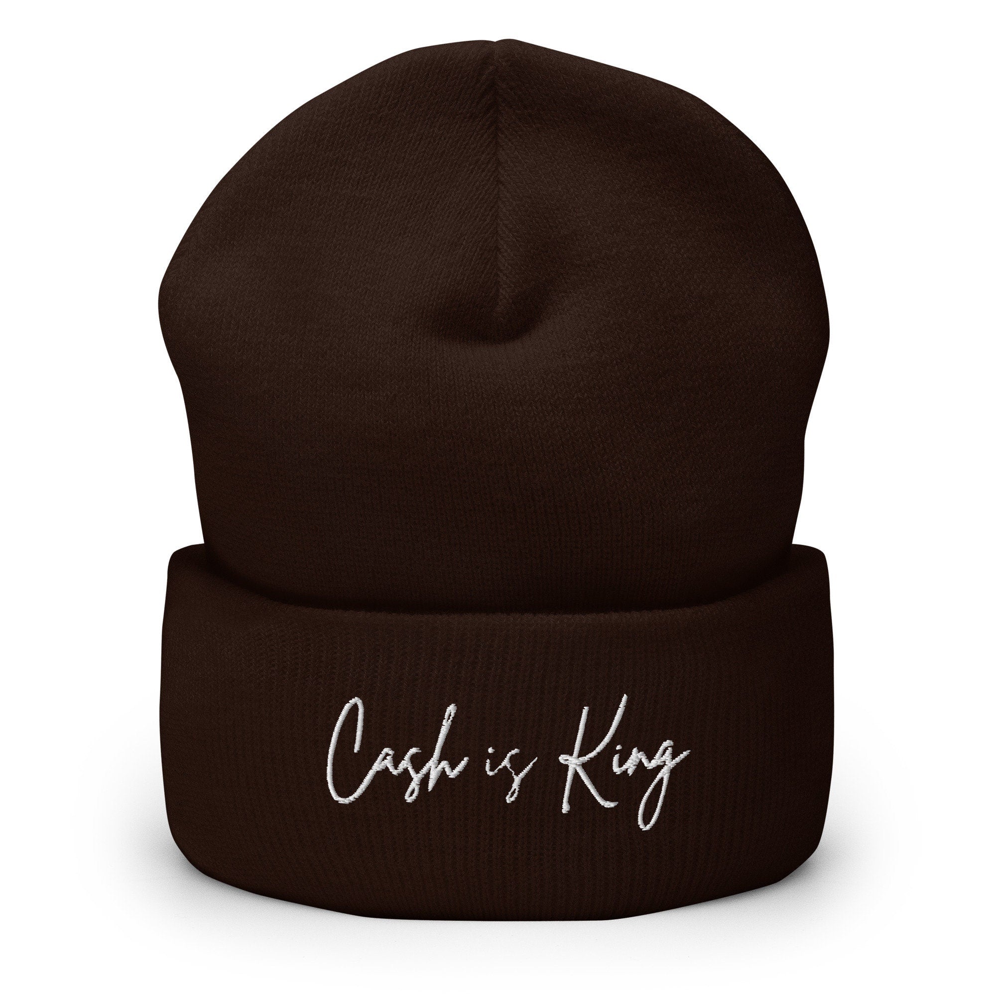 Cash is King Embroidered -  Beanie