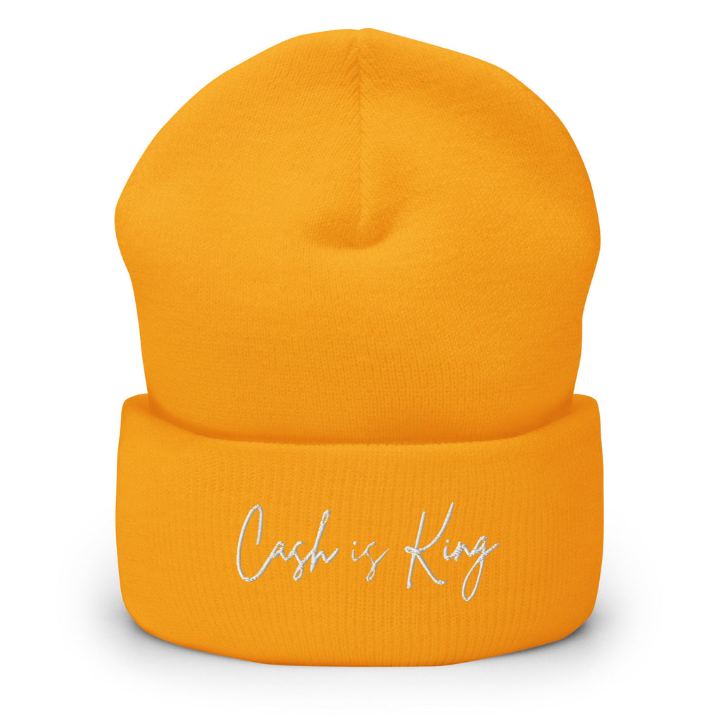 Cash is King Embroidered -  Beanie