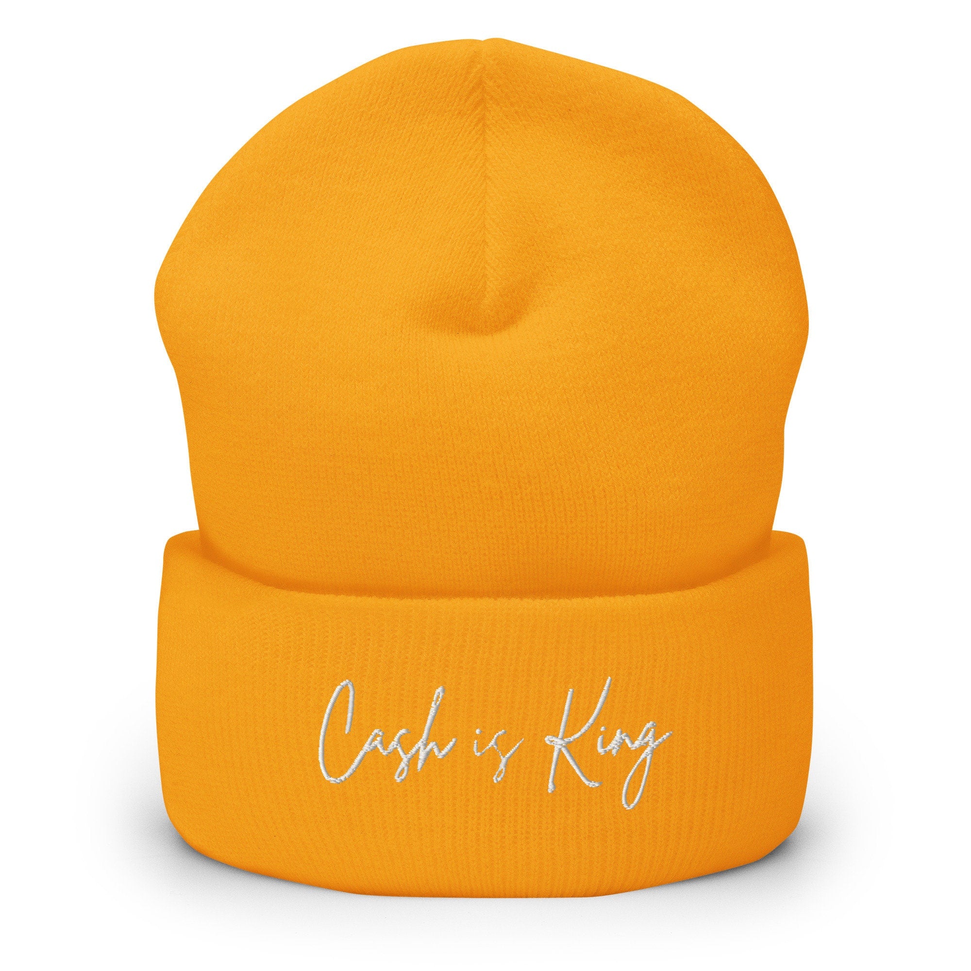 Cash is King Embroidered -  Beanie