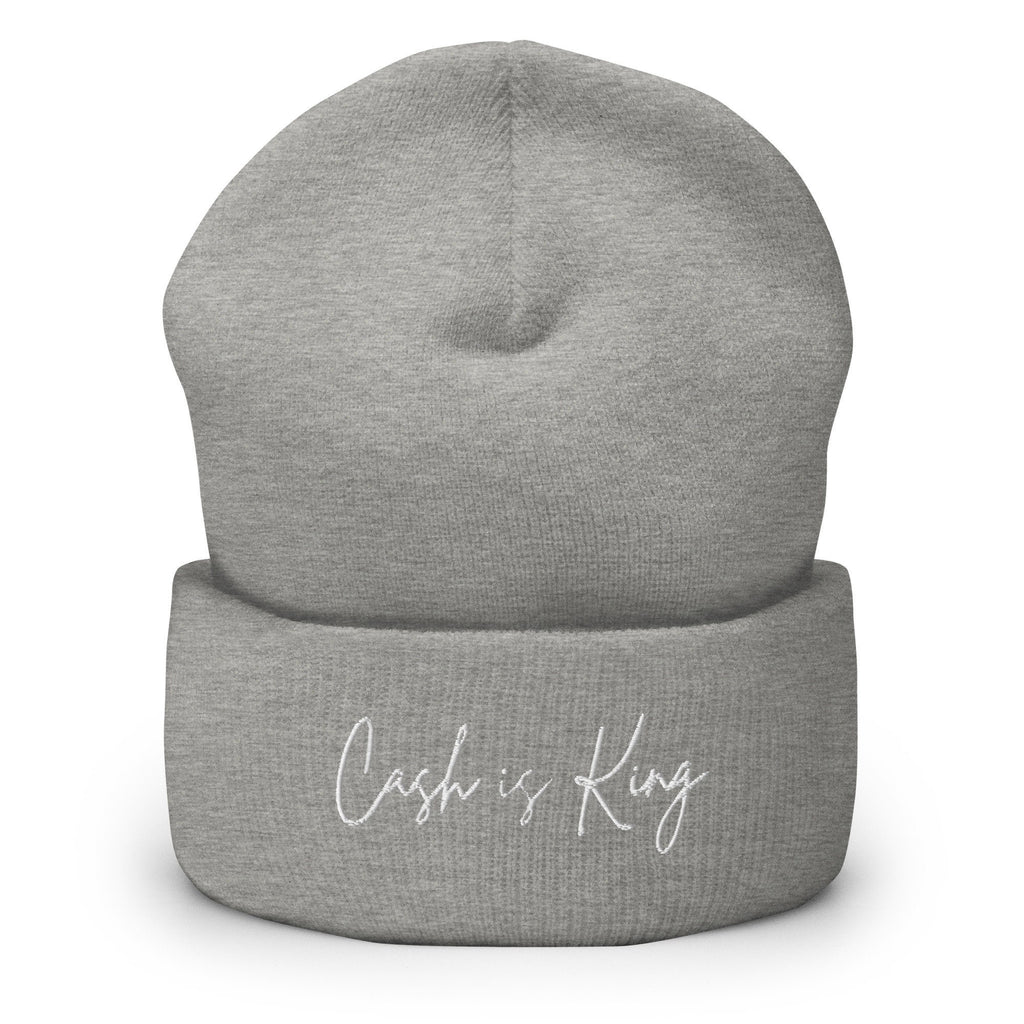Cash is King Embroidered -  Beanie