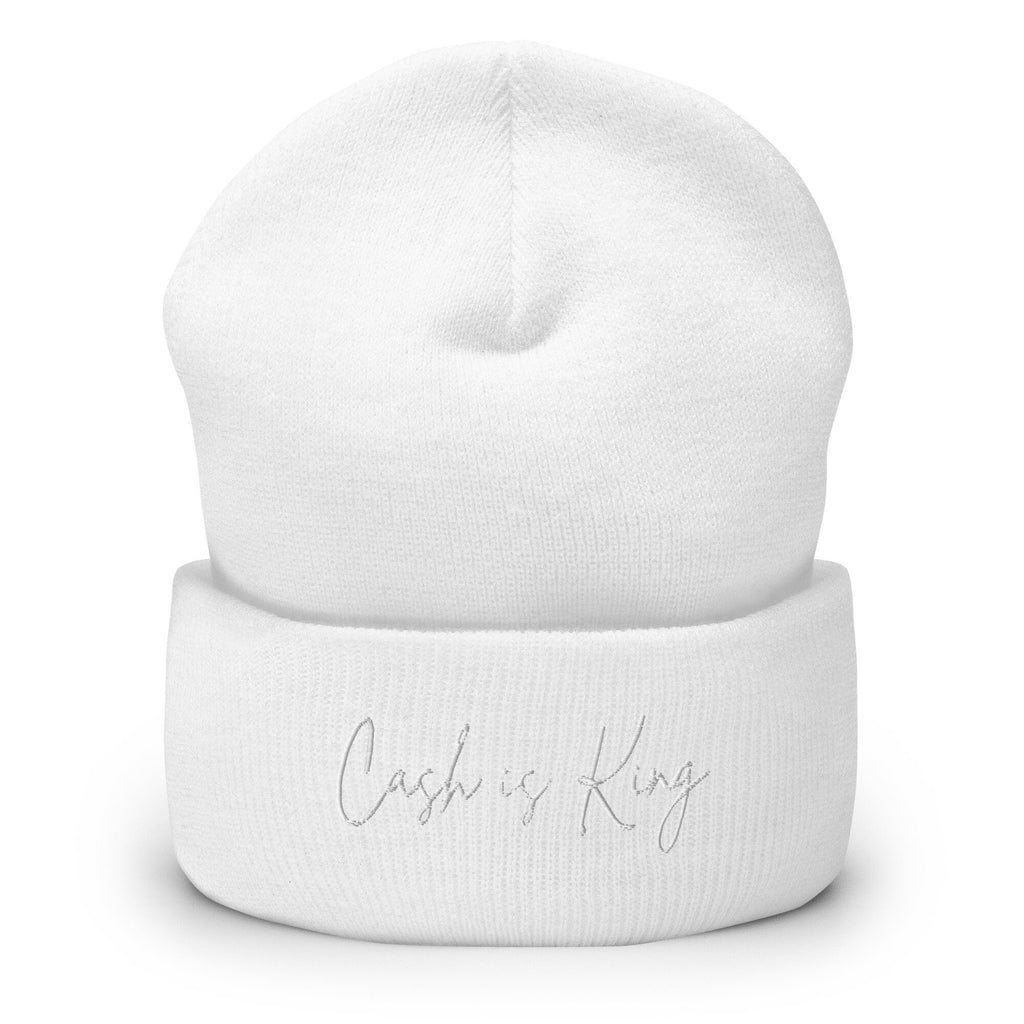 Cash is King Embroidered -  Beanie