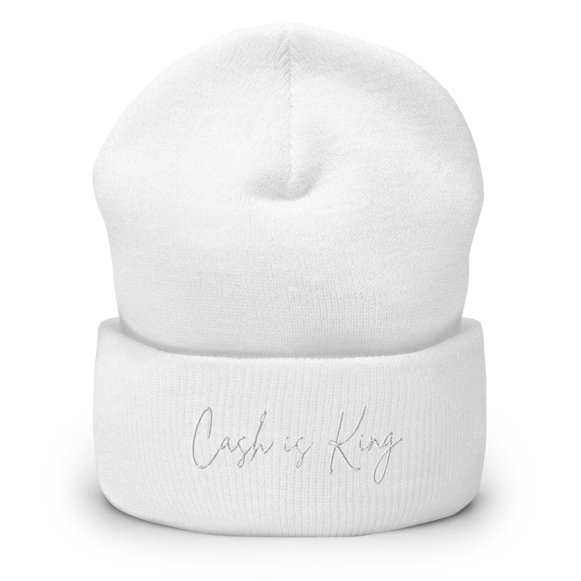 Cash is King Embroidered -  Beanie