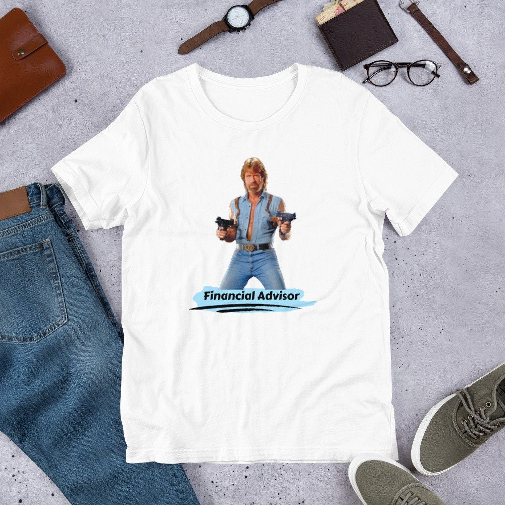 Chuck Norris Financial Advisor - T-Shirt