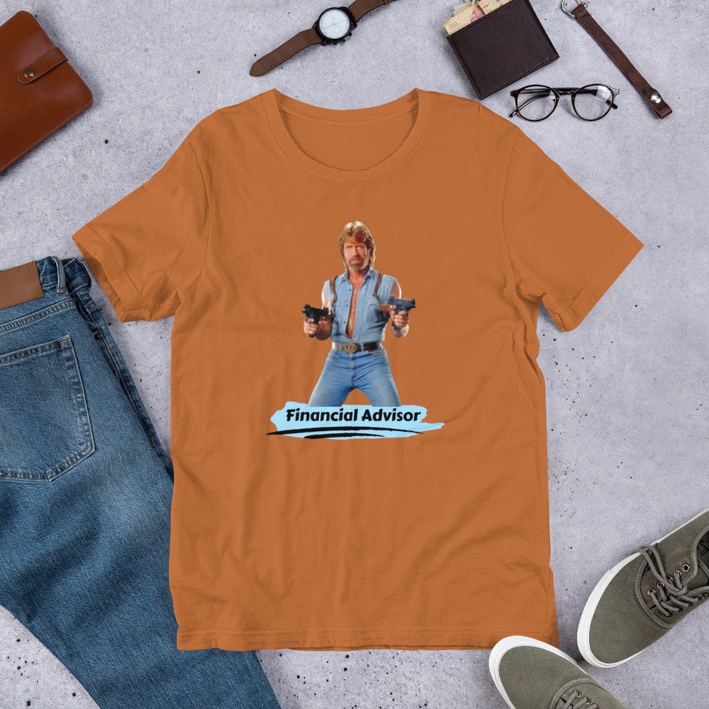 Chuck Norris Financial Advisor - T-Shirt
