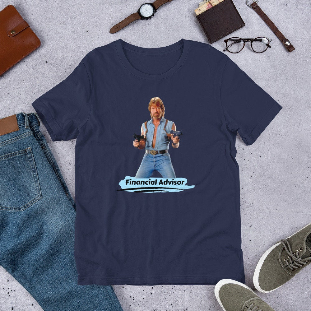 Chuck Norris Financial Advisor - T-Shirt