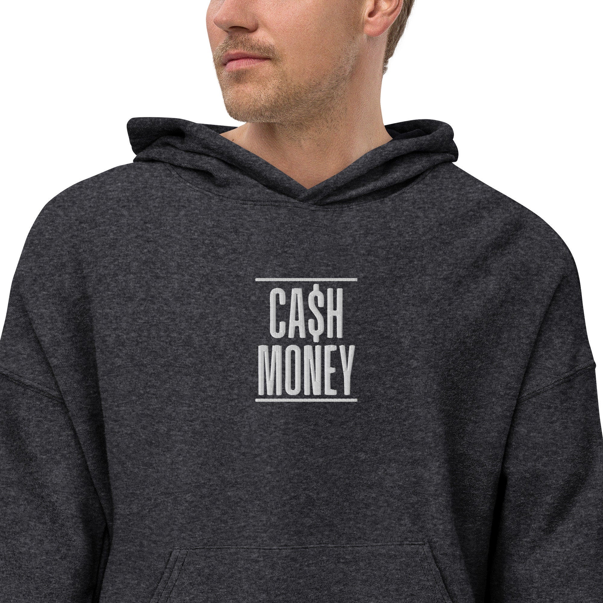 Cash Money Embroidered - Hoodie