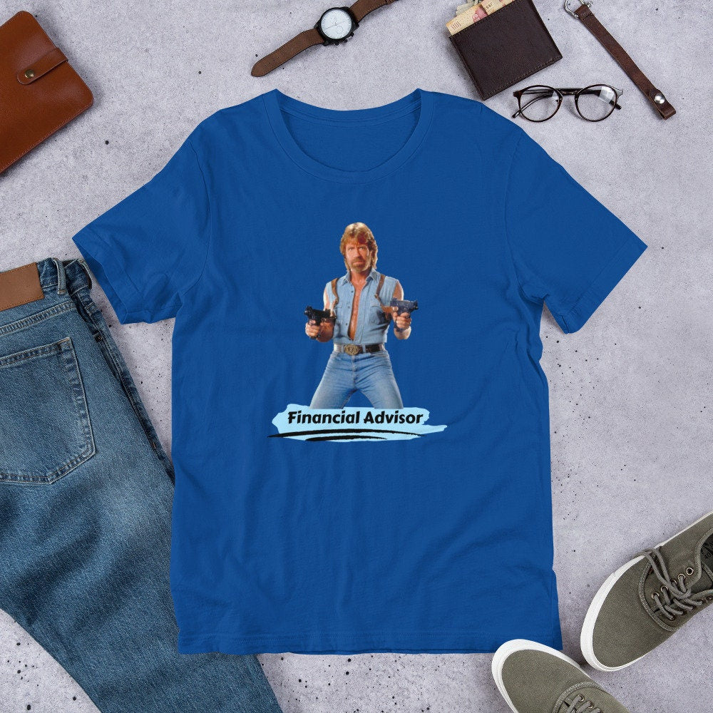 Chuck Norris Financial Advisor - T-Shirt