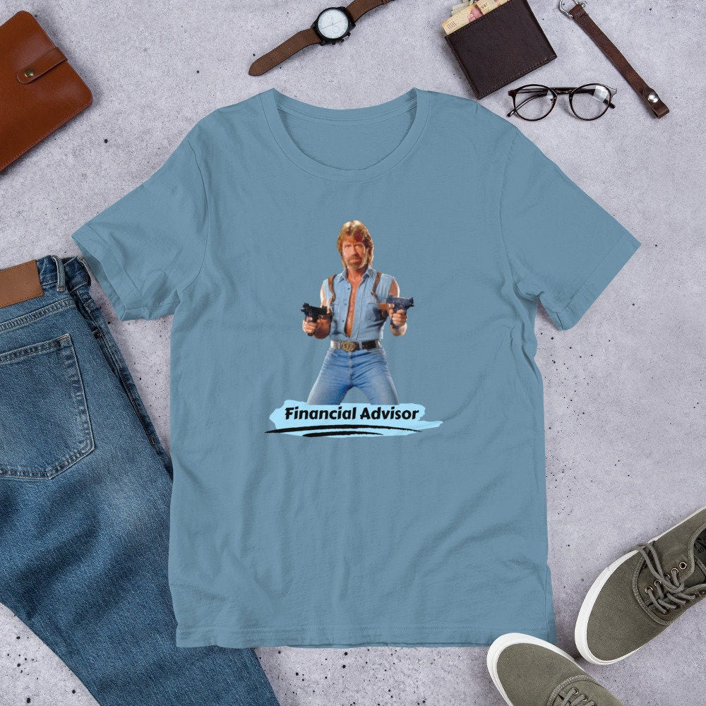Chuck Norris Financial Advisor - T-Shirt