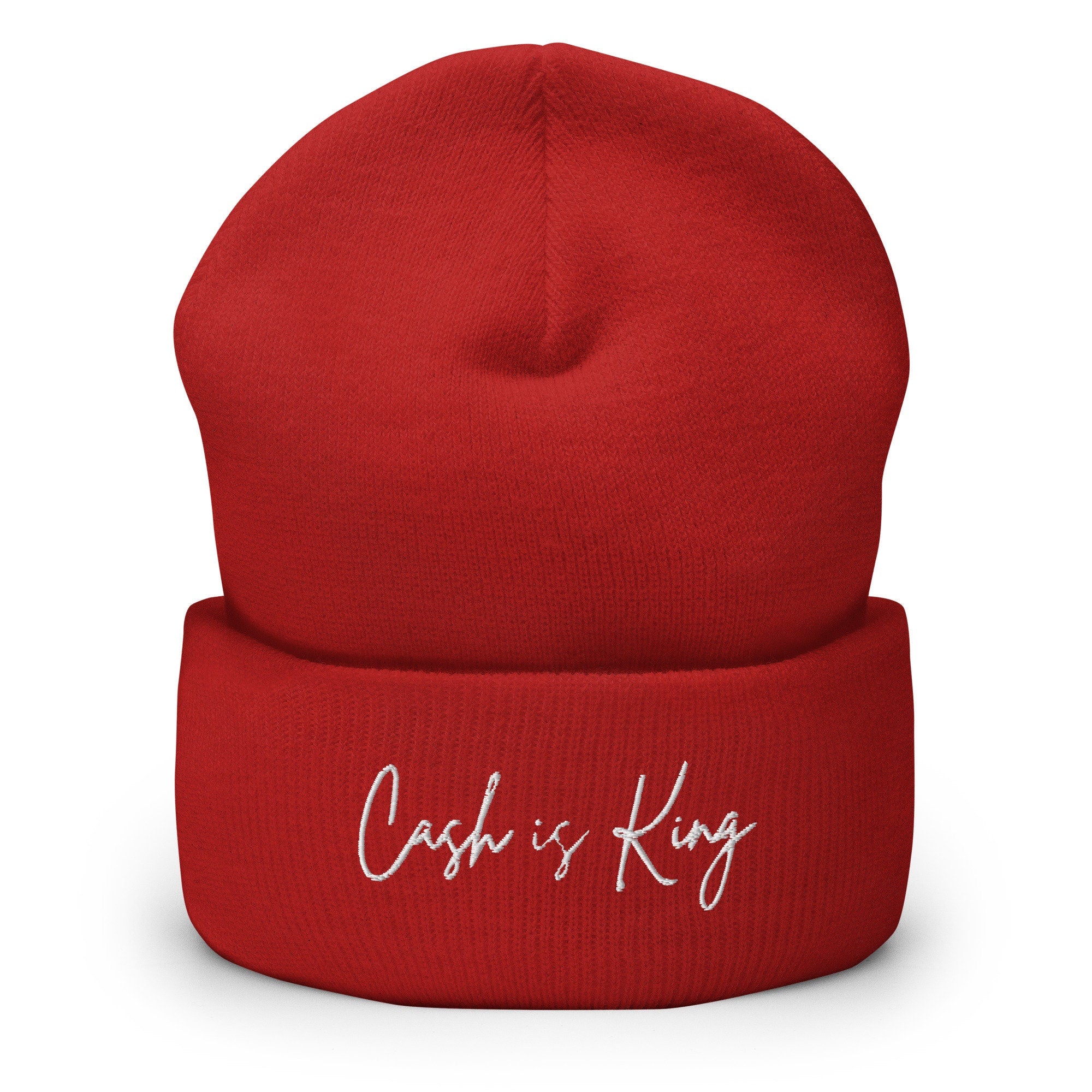 Cash is King Embroidered -  Beanie
