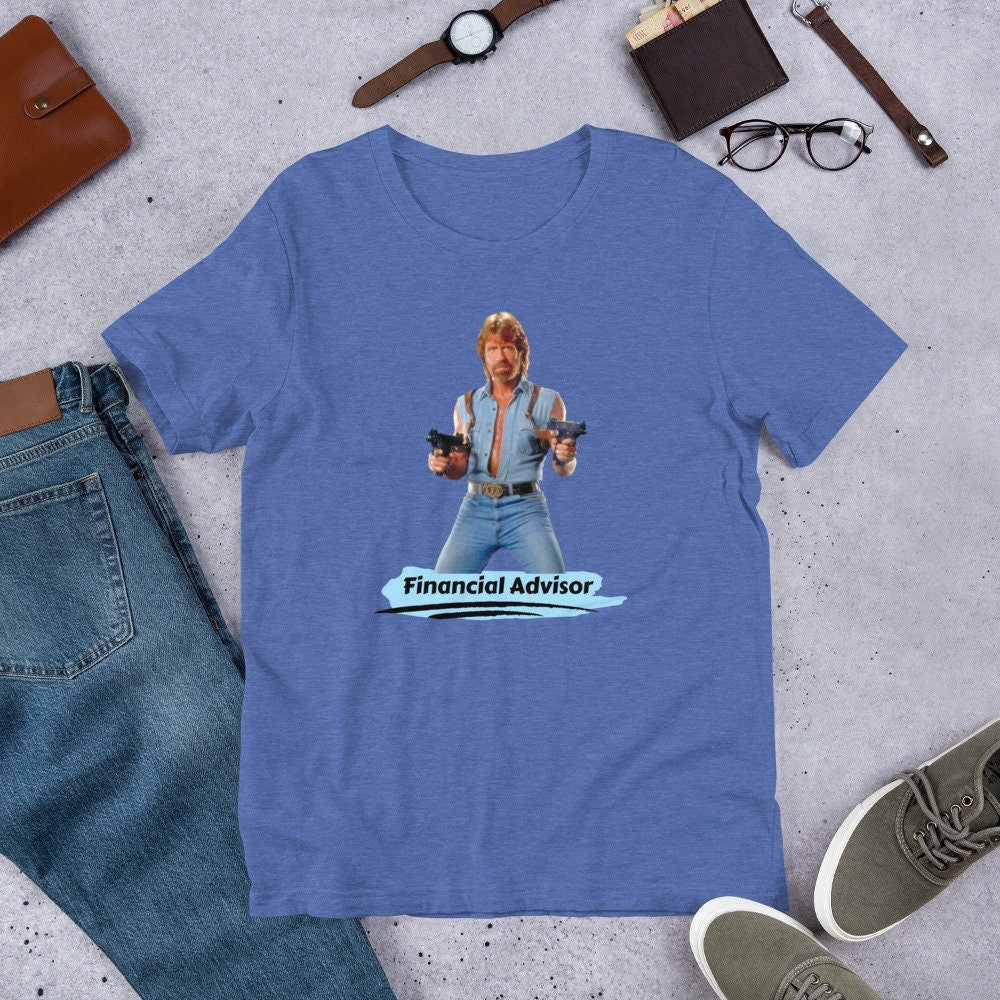 Chuck Norris Financial Advisor - T-Shirt